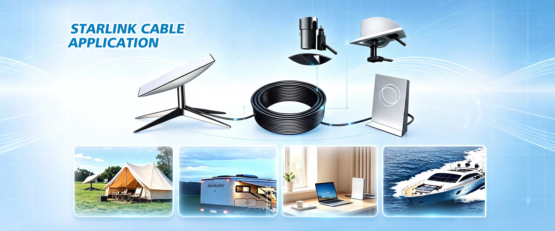 Starlink Ethernet-Kabelfabrik