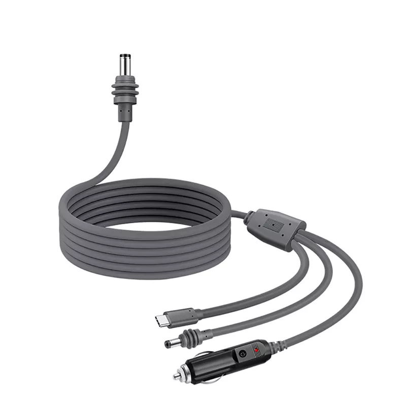 3-in-1 Starlink DC-zu-USB-C-Autoladekabel