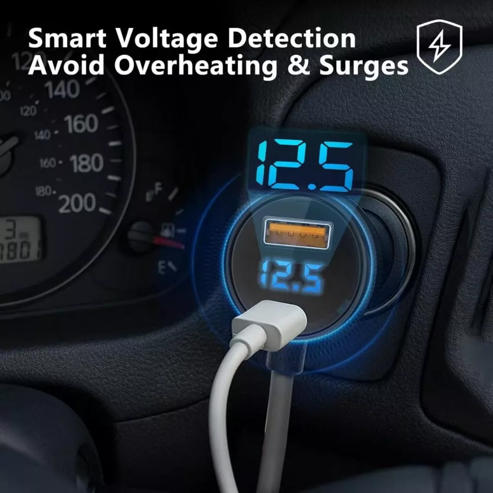 Starlink DC to Digital Display Car Charger Cable