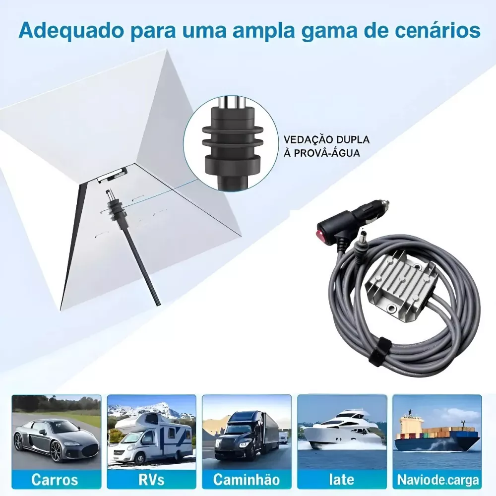 Starlink Boost Car Charger to DC Cable