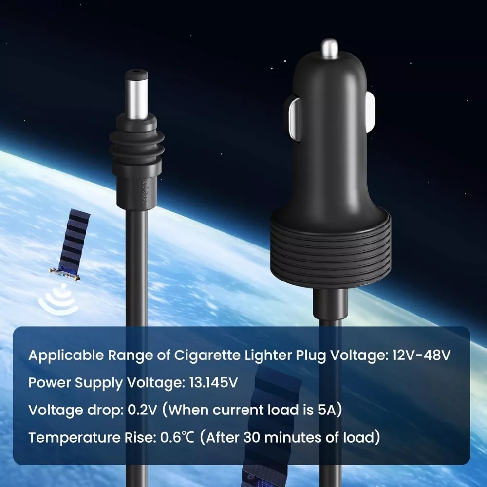 Starlink DC to Switch Car Charger Cable